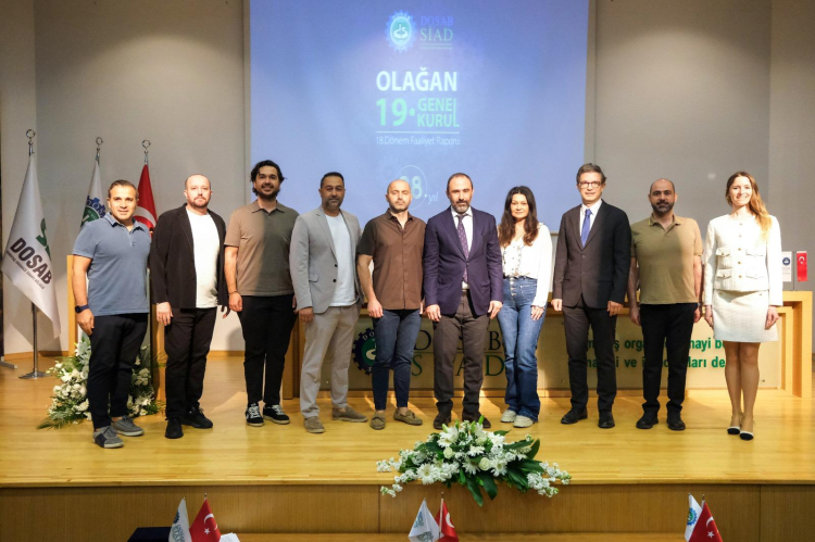 DOSABSİAD Başkanı Nilüfer Çevikel Görevini Onur Kutlualp’e Devretti