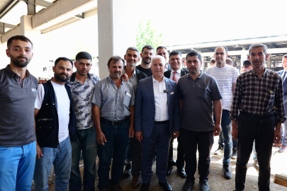 Başkan Bozbey’den Kurban Pazarı’na ziyaret