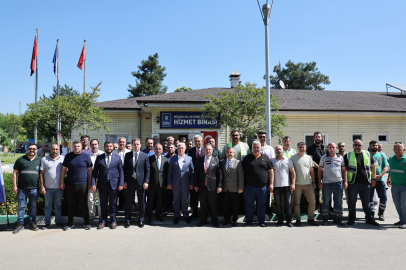 Başkan Bozbey, Büyükşehir ailesiyle bayramlaştı