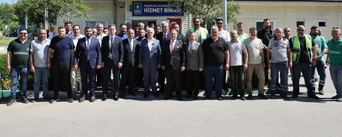 Başkan Bozbey, Büyükşehir ailesiyle bayramlaştı