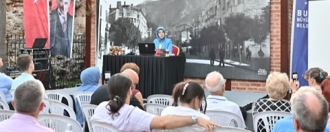 Bursa'da ‘Kent Tarihi Söyleşileri’nin son konuğu Ayşe Özkan emanet oldu