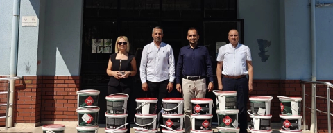 Bursa Gemlik'te eğitime renkli destek
