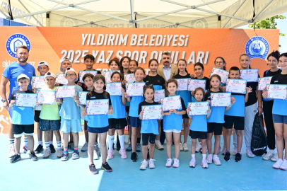 Bursa Yıldırım'da 62  bin çocuk yaz spor okullarında buluştu