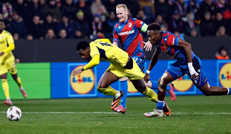 Sarı-lacivertliler, deplasmanda Viktoria Plzen ile golsüz berabere kaldı.