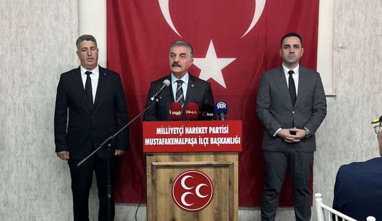 MHP Genel Sekreteri ve Bursa Milletvekili İsmet Büyükataman, Mustafakemalpaşa’da şehit