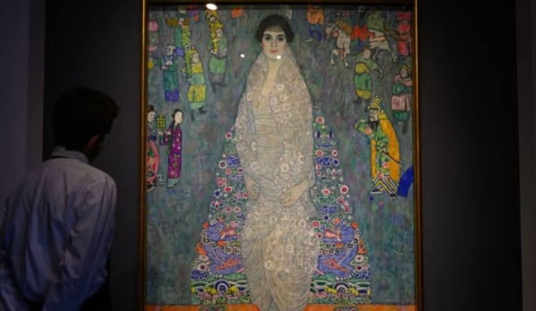 Avusturyalı ressam Gustav Klimt’in “Elisabeth Lederer’nin Portresi” adlı eseri, New
