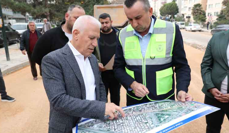 Bursa’da kent içi trafik akışını rahatlatmak amacıyla Nilüfer ilçesi Tuna