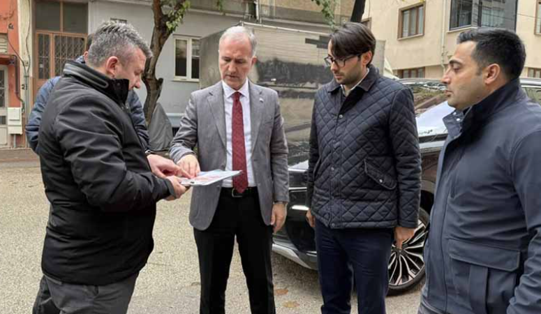 İnegöl Belediyesi, Yenice Mahallesinde Dr. Halil Bey Caddesi ile Sabri