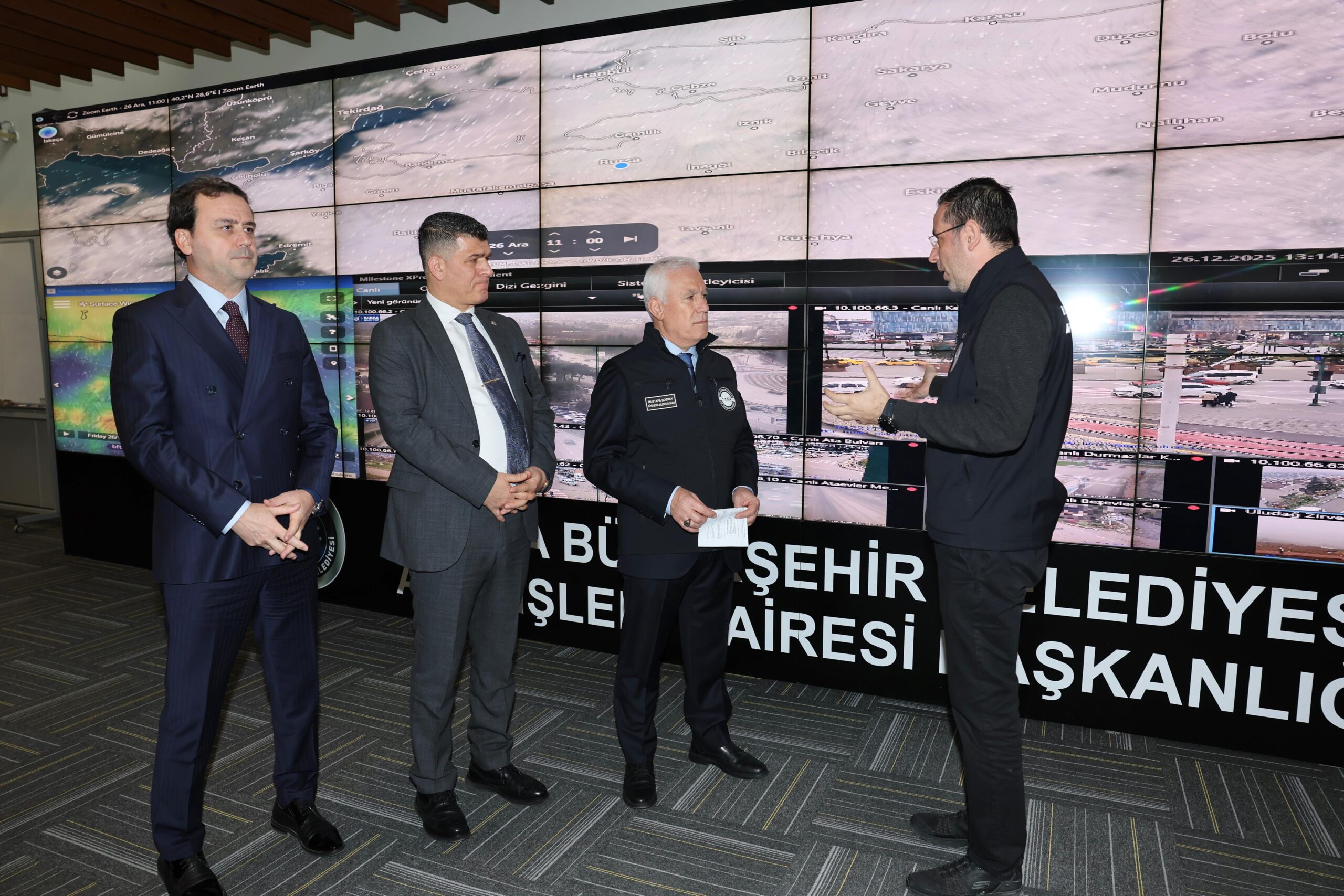 Bursa Büyükşehir Belediyesi, kentte etkili olması beklenen soğuk ve kar