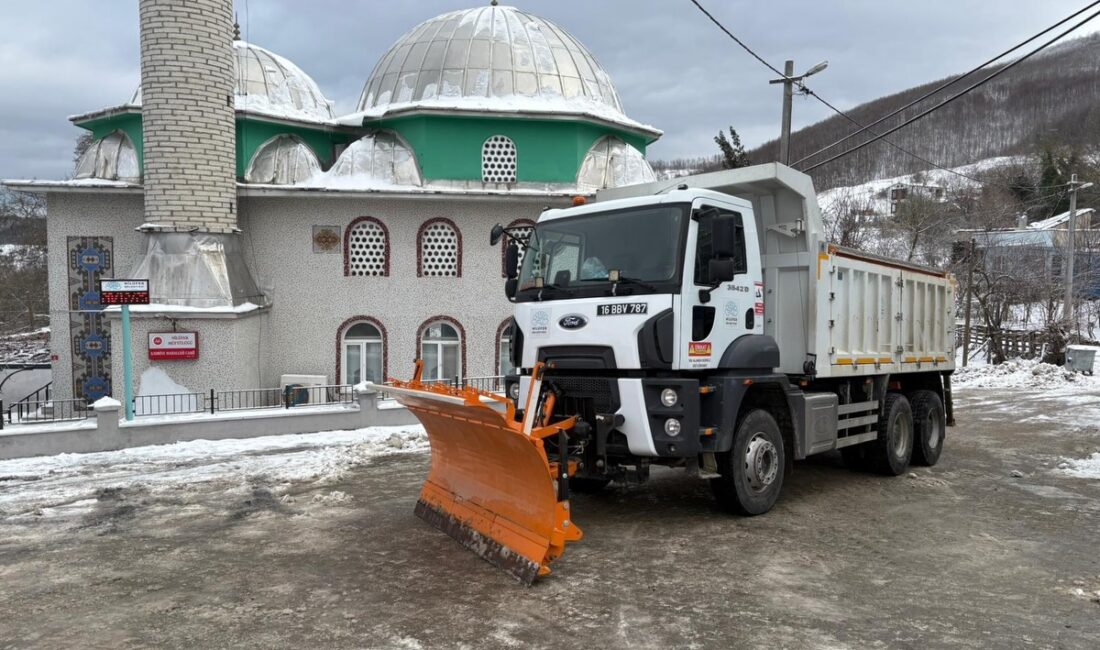 Bursa genelinde Aralık ayının son günlerinde etkisini gösteren kar yağışına