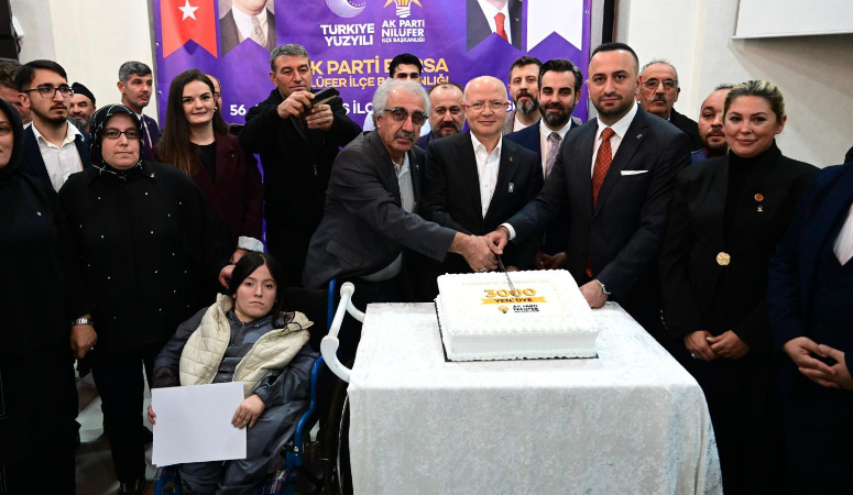 AK Parti Nilüfer İlçe teşkilatı, son dönemde yürüttüğü saha çalışmaları,