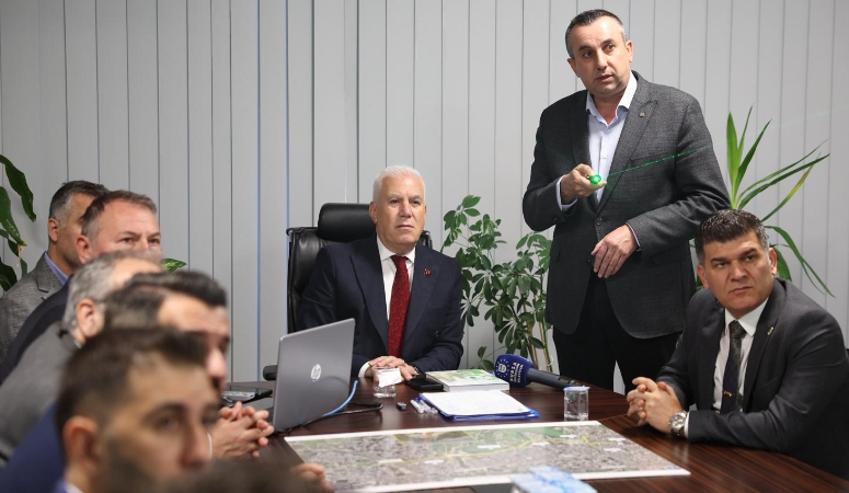 Bursa Büyükşehir Belediyesi tarafından Ankara-İzmir karayolunun güneyinde alternatif güzergah oluşturulması