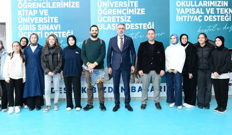 Bursa'nın Kestel ilçesinde eğitimde ilçe genelinde başarı grafiğinin üst sıralara