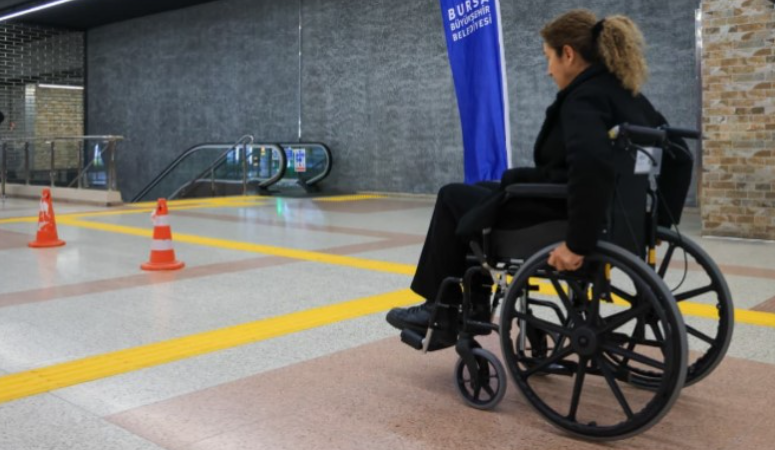 Bursa Büyükşehir Belediyesi, 3 Aralık Dünya Engelliler Günü’nde kurduğu empati