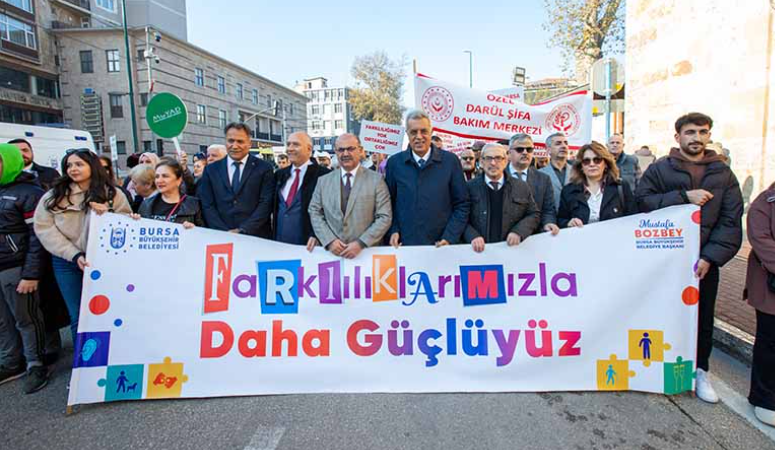Bursa Büyükşehir Belediyesi tarafından özel gereksinimli bireylerin gündelik hayattaki rolünü