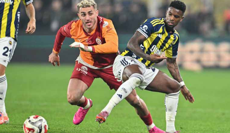 Trendyol Süper Lig’in 14. haftasında Fenerbahçe ile Galatasaray, Kadıköy’de oynanan