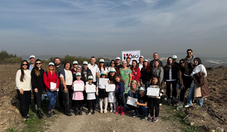 İK 360 Ailesi, Uludağ Üniversitesi Yanık Saha’da oluşturulan Hatıra Ormanı