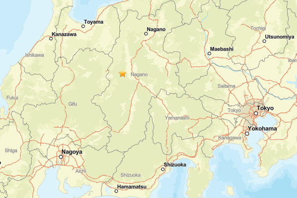 Japonya'da 5.1 büyüklüğünde deprem meydana geldi.