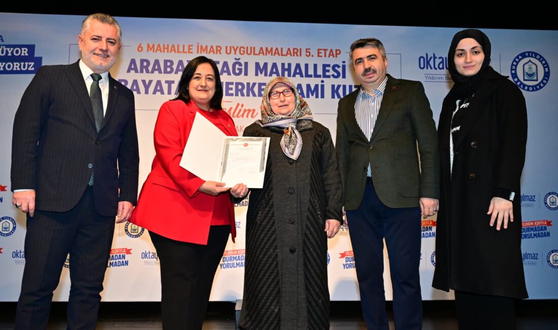 Yıldırım Belediyesi, 6 Mahalle İmar Uygulamaları kapsamında Arabayatağı, Çınarönü, Ulus,