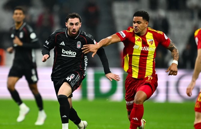 Beşiktaş, Trendyol Süper Lig’de Kayserispor’u sahasında konuk etti. Siyah-beyazlılar, 90+5.