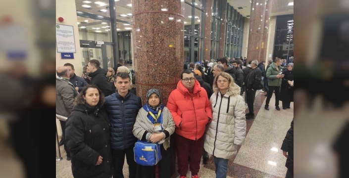 Bursa Yenişehir Uluslararası Havalimanı, umre ibadeti için kutsal topraklara gitmek