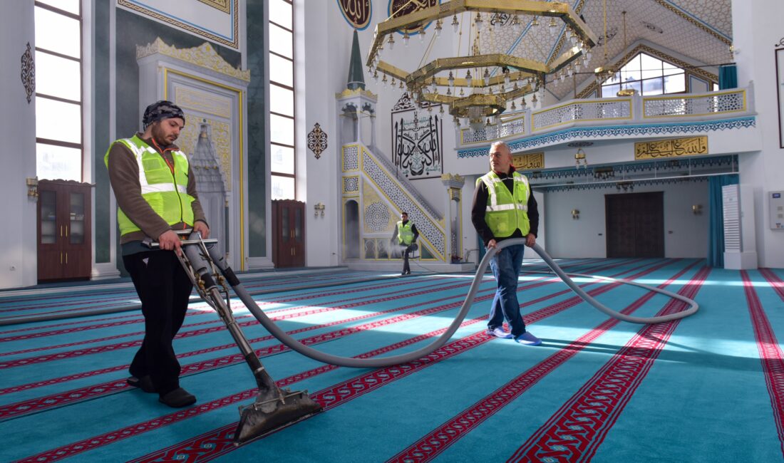  Bursa Büyükşehir Belediyesi, Ramazan ayı öncesinde 17 ilçedeki cami