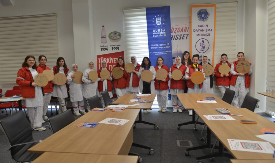 Bursa Büyükşehir Belediyesi, 8 Mart Dünya Kadınlar Günü kapsamında kadın