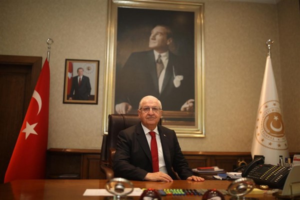 Milli Savunma Bakanı Yaşar Güler, Kilis’te 11’inci Hudut Tugay Komutanlığı’nda