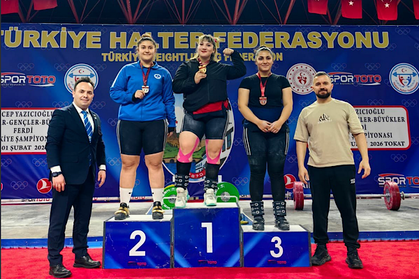 Isparta Belediyesi Spor Kulübü Milli Sporcusu Fatmagül Çevik, Tokat’ta düzenlenen