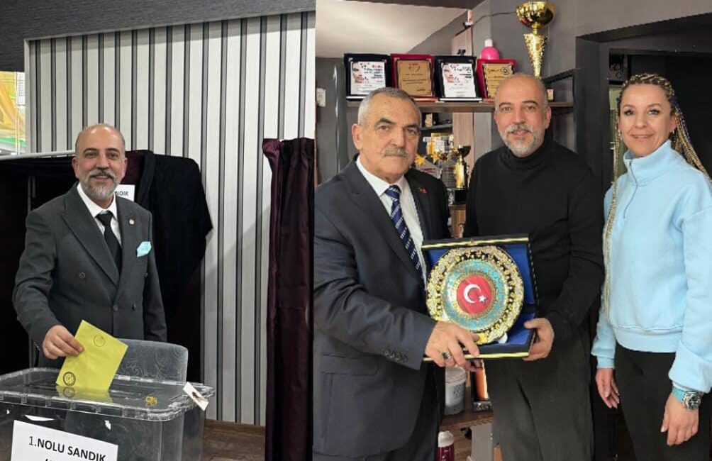 Ülkü Ocakları Osmangazi İlçe Başkan Yardımcısı Metin Aldemir, genel kurul
