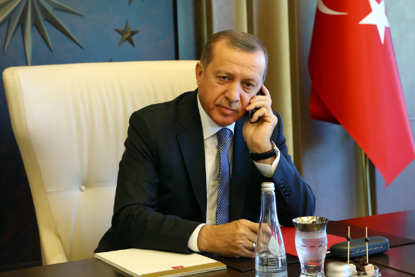 Cumhurbaşkanı Recep Tayyip Erdoğan, Avrupa Birliği (AB) Komisyonu Başkanı Ursula