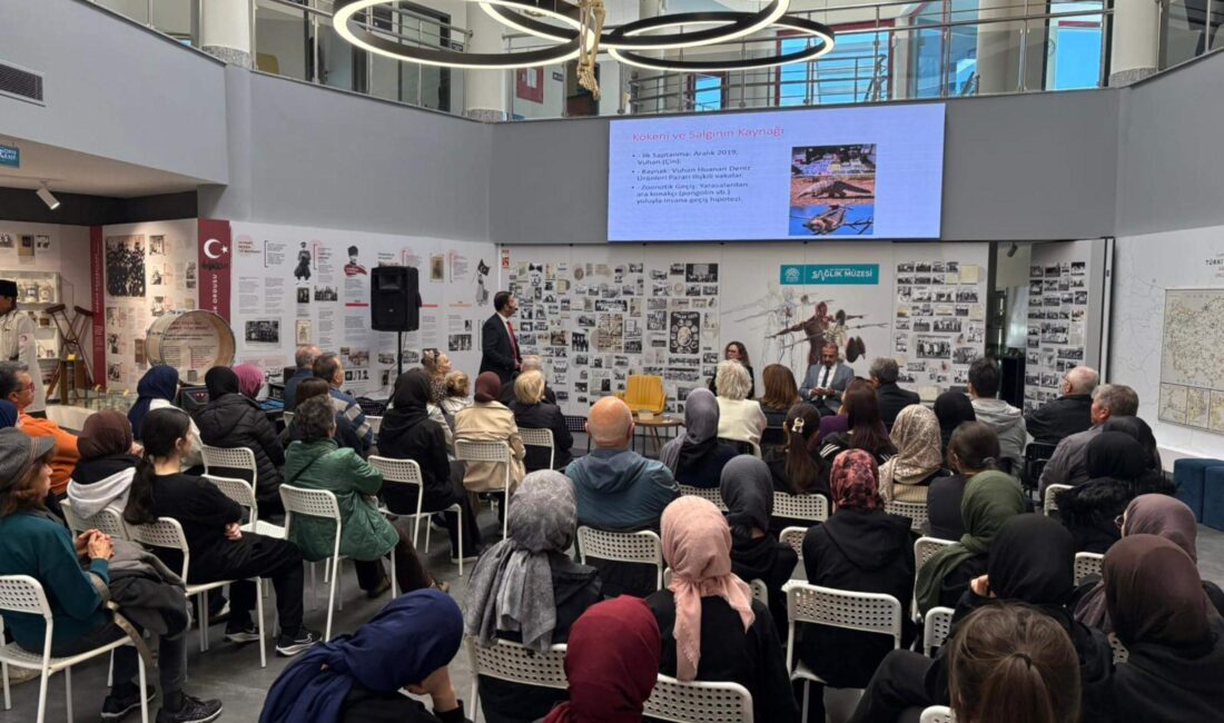 Nilüfer Belediyesi Dr. Ceyhun İrgil Sağlık Müzesi’nde düzenlenen programda, COVID-19