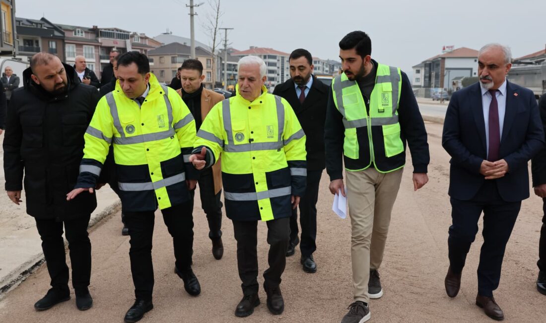 Bursa Büyükşehir Belediyesi, kentin daha sağlıklı ve sürdürülebilir bir altyapıya