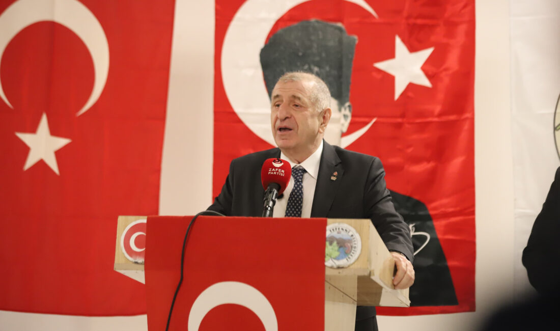 Zafer Partisi Genel Başkanı Prof. Dr. Ümit Özdağ, Tefenni Belediye