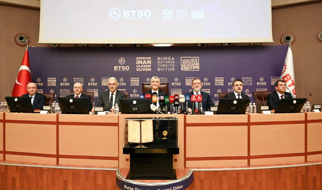 Bursa Ticaret ve Sanayi Odası tarafından düzenlenen Bursa İş Dünyası