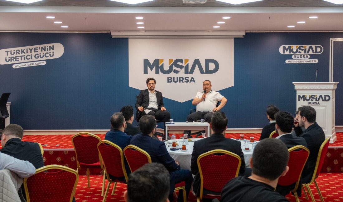 Genç MÜSİAD Bursa Şubesi’nin düzenlediği “Tecrübe Paylaşımı” programı, iş dünyasına