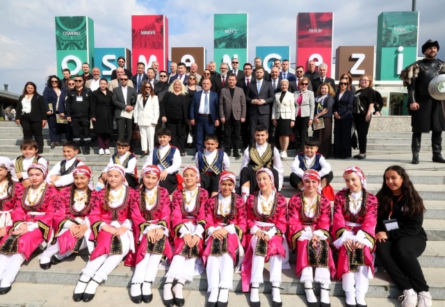 Osmangazi Belediyesi’nin Bursa’nın fethinin 700. yılı etkinlikleri kapsamında ağırladığı kardeş
