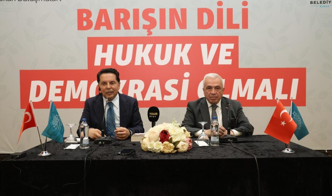 Nilüfer Belediyesi tarafından düzenlenen “Müşterek Mekan Buluşmaları” etkinliğine, “Barışın Dili