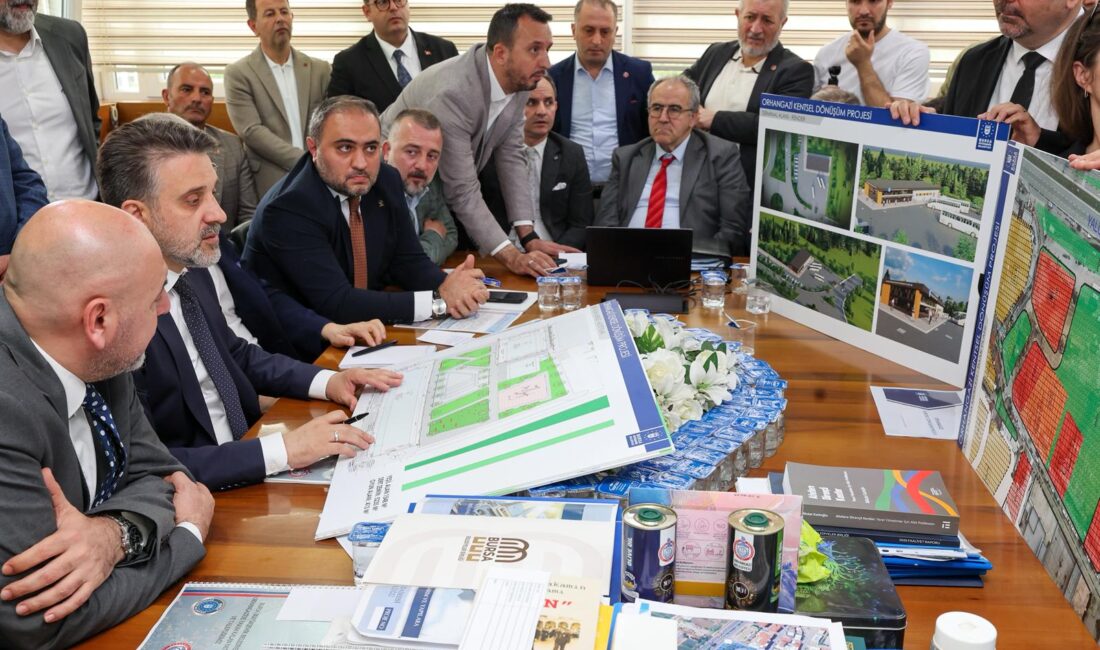 Bursa Büyükşehir Belediyesi Başkan Vekili Şahin Biba, Orhangazi ilçesini