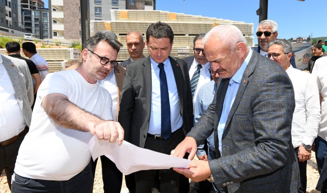 Osmangazi Belediyesi'nce geçtiğimiz aylarda temeli atılan ve yapımında sona gelinen
