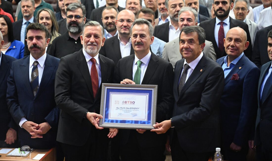Savunma Sanayii Başkanı Prof. Dr. Haluk Görgün, Bursa’nın üretim disiplini