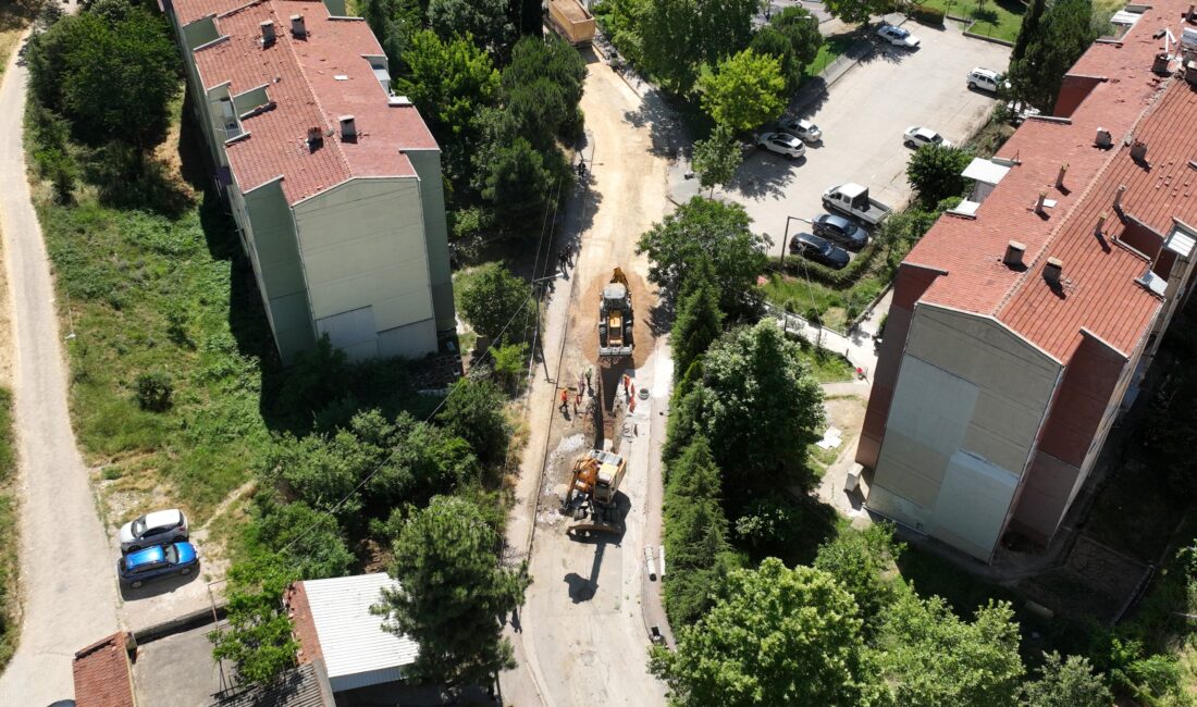 Şehrin altyapısını güçlendirmek adına yatırımlarını sürdüren Bursa Büyükşehir Belediyesi, İnegöl