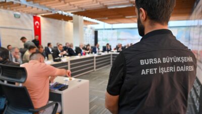 Bursa Büyükşehir Belediyesi tarafından şehri afetlere karşı daha hazır ve