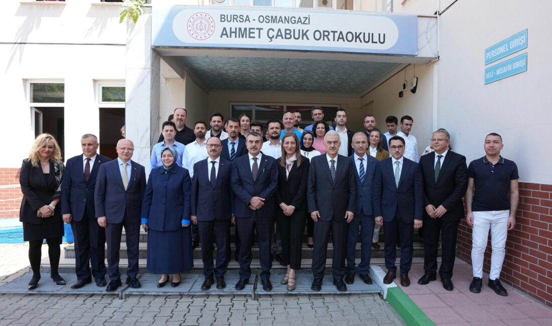 Milli Eğitim Bakanı Yusuf Tekin, Bursa’da Hamidiye Tarım Mesleki ve