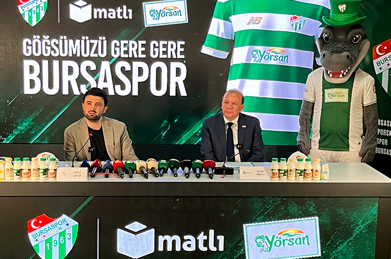 Trendyol 1. Lig'de mücadele edecek Bursaspor, 2026-2027 sezonunu kapsayan forma