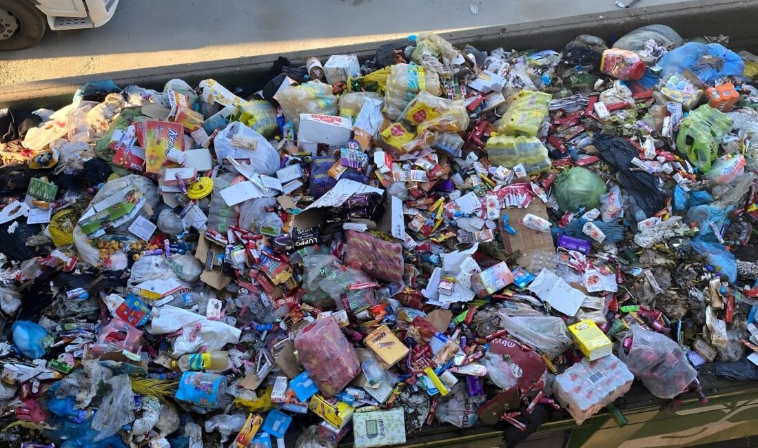 Gemlik Belediyesi Zabıta Müdürlüğü ekipleri, Orhangazi Caddesi üzerinde gelen bir