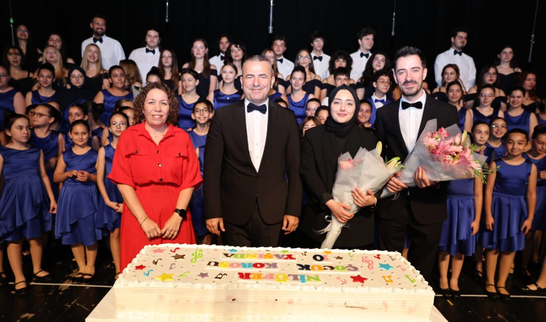 Nilüfer Çocuk Korosu, 10’uncu yıl konser serisi kapsamında 21 Haziran
