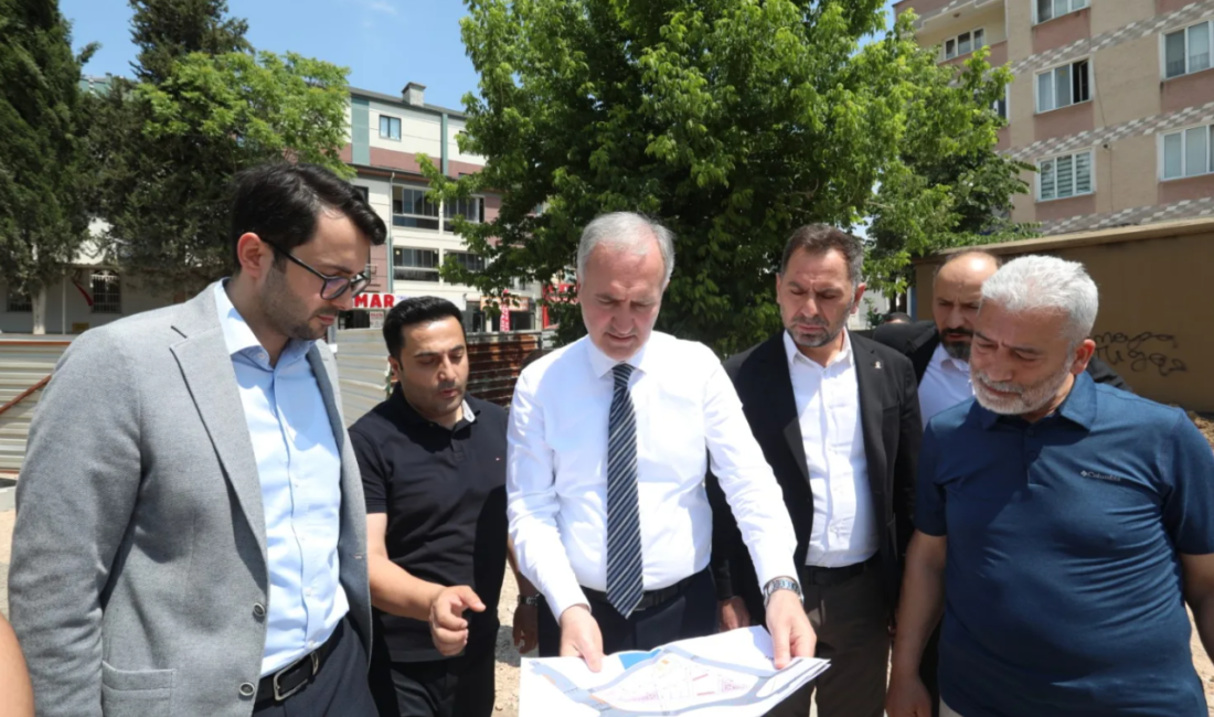 İnegöl Belediyesi’nin Alanyurt bölgesinde köy içi mevkiinde yapımına başladığı 5300