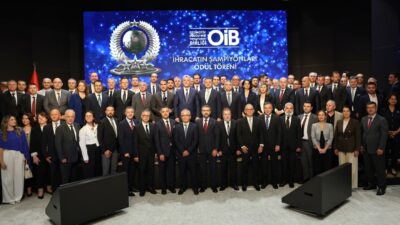 Uludağ Otomotiv Endüstrisi İhracatçıları Birliği’nin (OİB) düzenlediği İhracatın Şampiyonları Ödül