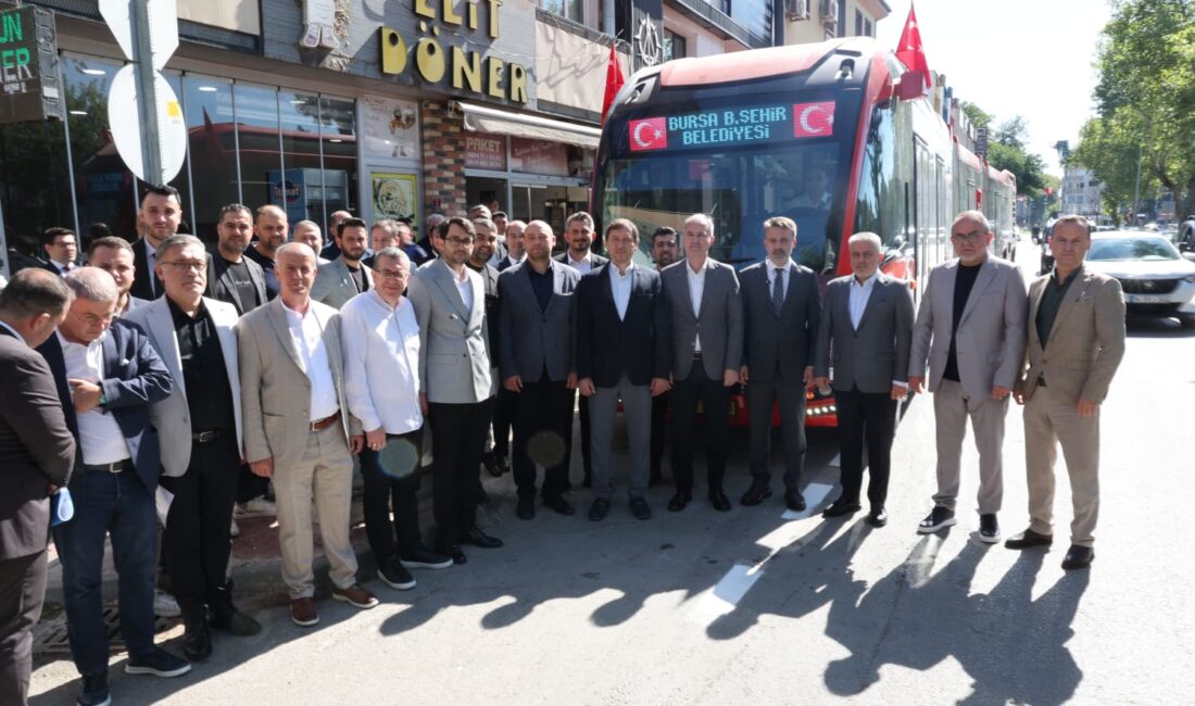 Bursa Büyükşehir Belediyesi tarafından İnegöl'de hayata geçirilmesi planlanan metrobüs hattı